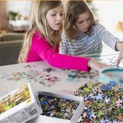 Happy Puzzle Ronde Legpuzzel De Aarde" Puzzel 1000 Stukjes Volwassenen Legpuzzels - Museum Puzzel - Natuur - Dieren - Stad - Kunst - Hobby Speelgoed - Legpuzzels Volwassenen Kinderen - 50*70 Cm -Goedkope puzzels winkel 550x484 1