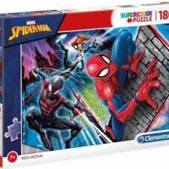 Clementoni Supercolor Spider-man Legpuzzel - 180 Stukjes 6 Clementoni Supercolor Spider-man Legpuzzel - 180 Stukjes -Goedkope puzzels winkel 550x485