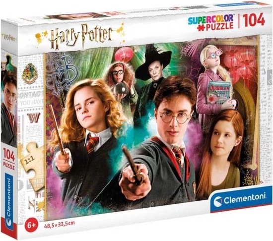 Clementoni Legpuzzel Harry Potter Karton 104 Stukjes 1 Clementoni Legpuzzel Harry Potter Karton 104 Stukjes