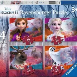 Ravensburger Disney Frozen 2 4in1box Puzzel - 12+16+20+24 Stukjes - Kinderpuzzel -Goedkope puzzels winkel 550x497