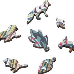 Grafix Houten Puzzel Olifant | Unieke Puzzelstukjes In Vorm Van Dieren | 137 Puzzelstukjes | Puzzel Voor Kinderen En Volwassenen | Formaat 30 X 22.5 CM | Cadeau Voor Jong En Oud -Goedkope puzzels winkel 550x501 2