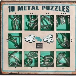 Eureka - Eureka! 10 Metalen Puzzels Groene Editie