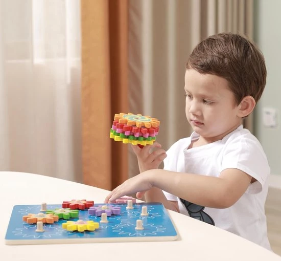 New Classic Toys - Puzzel Met Roterende Tandwielen 7 New Classic Toys - Puzzel Met Roterende Tandwielen - Afbeelding 7