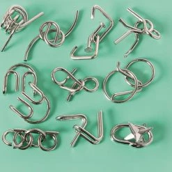 Eureka - Eureka! 10 Metalen Puzzels Groene Editie 15 Eureka - Eureka! 10 Metalen Puzzels Groene Editie -Goedkope puzzels winkel 550x512 3