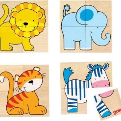 Goki Karemo And Memo Game, Wild Animals -Goedkope puzzels winkel 550x514 2