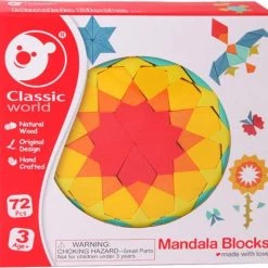 Classic World KLASSIEKE WERELD Montessori Puzzel Moza Ek Tangram Patronen Vormen En Kleuren -Goedkope puzzels winkel 550x514