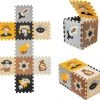 PRETTY PIP Piraten Vloerpuzzel - Speelmat EVA Foam 90x90 - Buiten Speelgoed Jongens - Waterafstotend En Anti-Slip Vloermat - Speelkleed Voor Kinderen - Piraten Puzzelmat