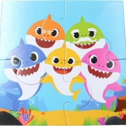 Baby Shark 3in1 Puzzel -Goedkope puzzels winkel 550x516