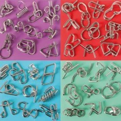 Eureka Metal Puzzle Set - 10 Metal Puzzles Set Blue (only Available In Display 52473355) 10 Eureka Metal Puzzle Set - 10 Metal Puzzles Set Blue (only Available In Display 52473355) -Goedkope puzzels winkel 550x516 3