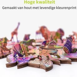 ACROPAQ Houten Puzzel Leeuw - 150 Stukjes, A4 Formaat 210 X 297 Mm, Puzzel Voor Kinderen En Volwassenen 8 ACROPAQ Houten Puzzel Leeuw - 150 Stukjes, A4 Formaat 210 X 297 Mm, Puzzel Voor Kinderen En Volwassenen -Goedkope puzzels winkel 550x517 2