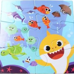 Baby Shark 3in1 Puzzel -Goedkope puzzels winkel 550x518
