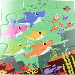 Baby Shark 3in1 Puzzel -Goedkope puzzels winkel 550x519 1