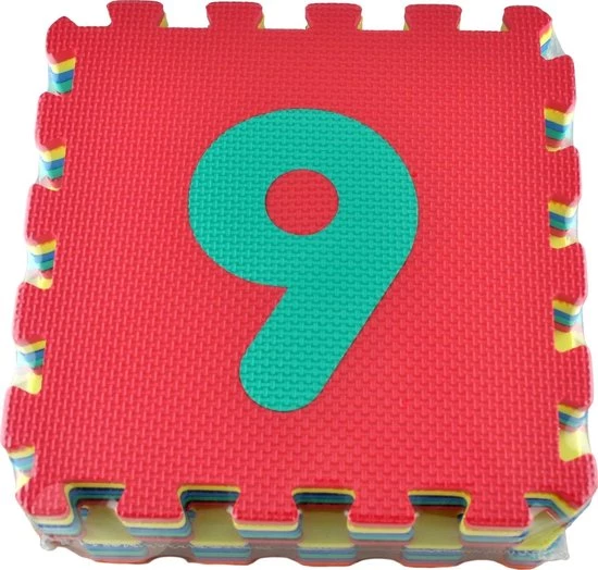 Merkloos Puzzelmat - 10-Delige Speelmat - Foam Cijfer Puzzelmat - DisQounts 1 Merkloos Puzzelmat - 10-Delige Speelmat - Foam Cijfer Puzzelmat - DisQounts