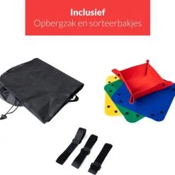 LightedLifestyle Puzzelmat 3000 Voor Legpuzzel - Puzzelbord Ruimte Voor 500 T/m 3000 Stukjes - Puzzelmap - Luxe Portapuzzle - Puzzel Opbergsysteem - Puzzelkoffer - 100x140 Cm -Goedkope puzzels winkel 550x530