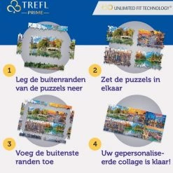 Trefl Prime Rialtobrug Veneti Puzzel - 1000 Stukjes -Goedkope puzzels winkel 550x531 1