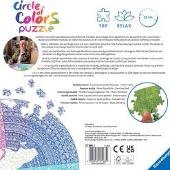 Ravensburger Puzzel Circle Of Colors Mandala - Legpuzzel - 500 Stukjes -Goedkope puzzels winkel 550x533 1