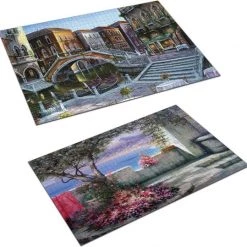 Happy Puzzle Puzzel 1000 Stukjes Volwassenen Legpuzzels Puzzle Jigsaw Puzzels - Speelgoed Hobby En Creatief Voor Volwassenen - Vince Water City & Sea View - 50*70 Cm 1000 Stukjes