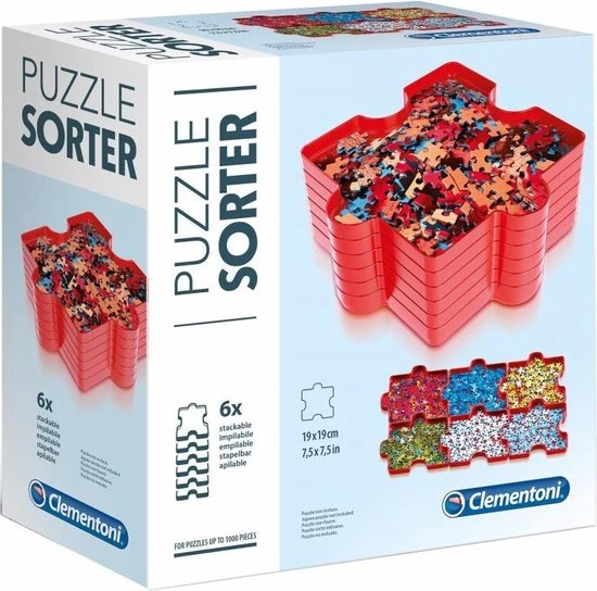 Clementoni Accessoire - Puzzelsorteerder 3 Clementoni Accessoire - Puzzelsorteerder - Afbeelding 3