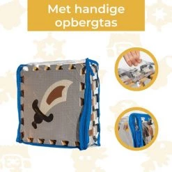 PRETTY PIP Piraten Vloerpuzzel - Speelmat EVA Foam 90x90 - Buiten Speelgoed Jongens - Waterafstotend En Anti-Slip Vloermat - Speelkleed Voor Kinderen - Piraten Puzzelmat -Goedkope puzzels winkel 550x546 2