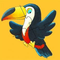 Djeco Puzzel Safaridieren Ouistiti & Zijn Vrienden (4, 6 & 9 Stukjes) -Goedkope puzzels winkel 550x548 3