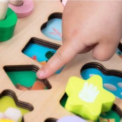 Eli Kids PlayBoard - 8-in-1 Houten Educatief Speelgoed -Goedkope puzzels winkel 550x548 8