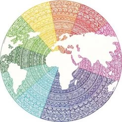 Ravensburger Puzzel Circle Of Colors Mandala - Legpuzzel - 500 Stukjes -Goedkope puzzels winkel 550x549 6
