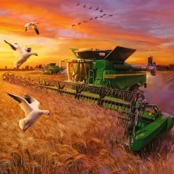 Ravensburger Kinderpuzzel John Deere In Aktie - 3 X 49 Stukjes -Goedkope puzzels winkel 550x550 137