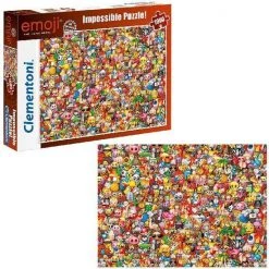 Clementoni - Impossible Legpuzzel - Emoji - 1000 Stukjes, Puzzel Volwassenen -Goedkope puzzels winkel 550x550 14