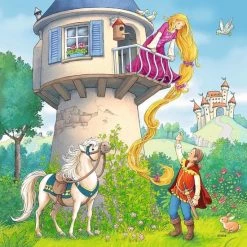 Ravensburger Puzzel Rapunzel, Roodkapje En De Kikkerprins - 3x49 Stukjes - Kinderpuzzel -Goedkope puzzels winkel 550x550 151