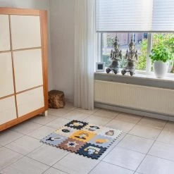 PRETTY PIP Piraten Vloerpuzzel - Speelmat EVA Foam 90x90 - Buiten Speelgoed Jongens - Waterafstotend En Anti-Slip Vloermat - Speelkleed Voor Kinderen - Piraten Puzzelmat -Goedkope puzzels winkel 550x550 172