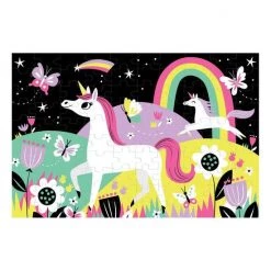 Mudpuppy Puzzel Glow In The Dark Unicorn / Eenhoorn 100st -Goedkope puzzels winkel 550x550 178