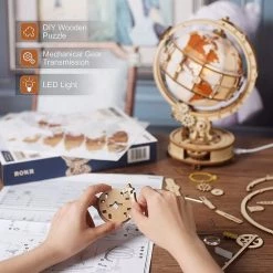 ROCR Houten Puzzels Lichtgevende Globe 3D Model Kits Om Te Bouwen Voor Volwassenen Hersenen Teaser Puzzels Bithday 10 ROCR Houten Puzzels Lichtgevende Globe 3D Model Kits Om Te Bouwen Voor Volwassenen Hersenen Teaser Puzzels Bithday -Goedkope puzzels winkel 550x550 237