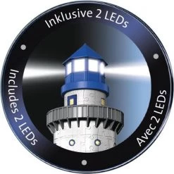 Ravensburger Vuurtoren Night Edition- 3D Puzzel Gebouw - 216 Stukjes -Goedkope puzzels winkel 550x550 242