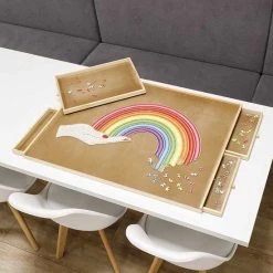 FEDEC Puzzelplaat Met Lades - 76x57cm - Voor 1000 Stukjes - Hout -Goedkope puzzels winkel 550x550 252