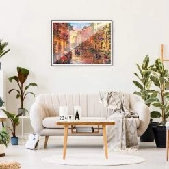 NueNext Jigsaw Legpuzzel Venice Water City Puzzel 1000 Stukjes Volwassenen Legpuzzels - Museum Puzzel - Natuur - Dieren - Stad - Kunst - Hobby Speelgoed - Legpuzzels Volwassenen Kinderen - 50*70 Cm -Goedkope puzzels winkel 550x550 294