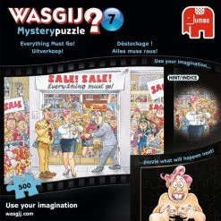 Wasgij Mystery 7 Uitverkoop Puzzel - 500 Stukjes -Goedkope puzzels winkel 550x550 316
