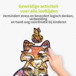 ACROPAQ Houten Puzzel Vos - 200 Stukjes, A3 Formaat 420 X 297 Mm, Puzzel Voor Kinderen En Volwassenen 12 ACROPAQ Houten Puzzel Vos - 200 Stukjes, A3 Formaat 420 X 297 Mm, Puzzel Voor Kinderen En Volwassenen -Goedkope puzzels winkel 550x550 330