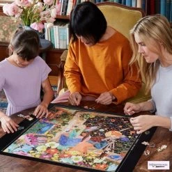 HobbyMania Puzzelmat Puzzel Legpuzzel Inclusief Puzzelbakjes En Opbergzak Tot 1500 Stukjes - Zwart -Goedkope puzzels winkel 550x550 337