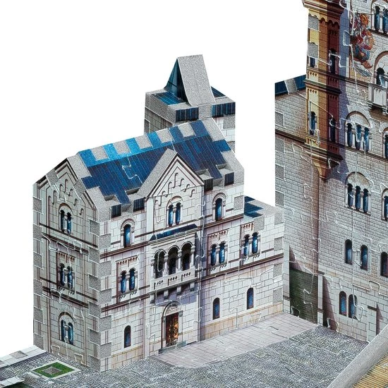 Wrebbit Neuschwanstein Kasteel - 3D Puzzel - 890 Stukjes 9 Wrebbit Neuschwanstein Kasteel - 3D Puzzel - 890 Stukjes - Afbeelding 9