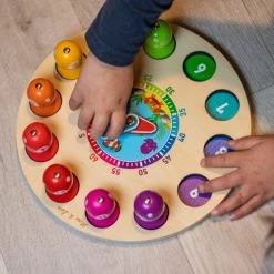 Eli Kids ClockBoard - Klok - Vissen - Magneet Hengel - Hout - Educatief - Creativiteit - Peuters -Goedkope puzzels winkel 550x550 5