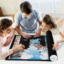 IBright Oprolbare Puzzelmat Met Indicatielijn - Puzzelkleed & Opbergsysteem Puzzelrol - Puzzel Mat 1500 Stukjes -Goedkope puzzels winkel 550x550 66