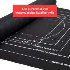 LightedLifestyle Puzzelmat 3000 Voor Legpuzzel - Puzzelbord Ruimte Voor 500 T/m 3000 Stukjes - Puzzelmap - Luxe Portapuzzle - Puzzel Opbergsysteem - Puzzelkoffer - 100x140 Cm -Goedkope puzzels winkel 550x550 77