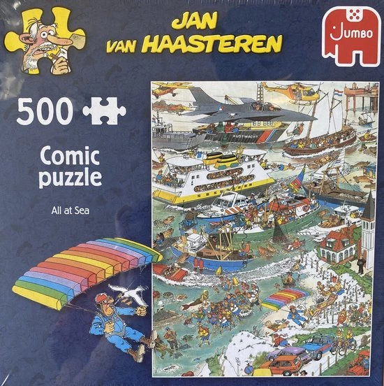 Jumbo Jan Van Haasteren Puzzel All At Sea 500 Stukjes 1 Jumbo Jan Van Haasteren Puzzel All At Sea 500 Stukjes