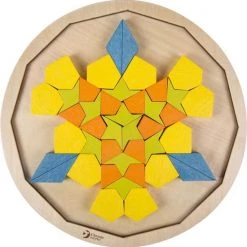 Classic World KLASSIEKE WERELD Montessori Puzzel Moza Ek Tangram Patronen Vormen En Kleuren -Goedkope puzzels winkel 550x553
