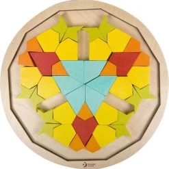 Classic World KLASSIEKE WERELD Montessori Puzzel Moza Ek Tangram Patronen Vormen En Kleuren -Goedkope puzzels winkel 550x554 1