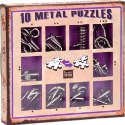 Eureka - Eureka! 10 Metalen Puzzels Paarse Editie 12 Eureka - Eureka! 10 Metalen Puzzels Paarse Editie -Goedkope puzzels winkel 550x556 5