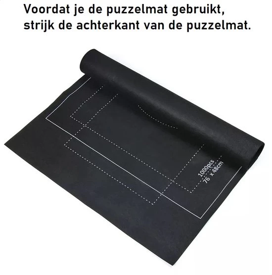 PLAY-IT PLAY IT Puzzelmat XXL 3000 Stuks Oprolbaar - Inclusief Opbergtas, Pomp & Puzzel Bakjes 6 PLAY-IT PLAY IT Puzzelmat XXL 3000 Stuks Oprolbaar - Inclusief Opbergtas, Pomp & Puzzel Bakjes - Afbeelding 6