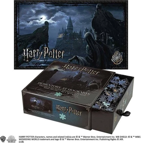 Noble Collection Harry Potter Puzeel - Legpuzzel - Dementors At Hogwarts - 1.000 Stukjes 5 Noble Collection Harry Potter Puzeel - Legpuzzel - Dementors At Hogwarts - 1.000 Stukjes - Afbeelding 5