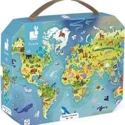 Janod Puzzel - De Wereld