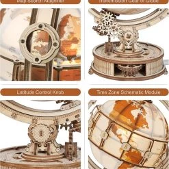 ROCR Houten Puzzels Lichtgevende Globe 3D Model Kits Om Te Bouwen Voor Volwassenen Hersenen Teaser Puzzels Bithday 9 ROCR Houten Puzzels Lichtgevende Globe 3D Model Kits Om Te Bouwen Voor Volwassenen Hersenen Teaser Puzzels Bithday -Goedkope puzzels winkel 550x573 1